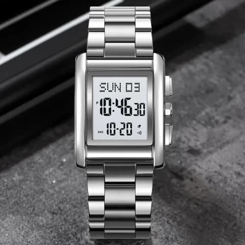 Montre numérique rectangulaire SKMEI (Modèle 2228 / 1812)