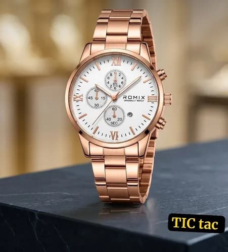 Montre ROMIX Chronographe en Acier Inoxydable
