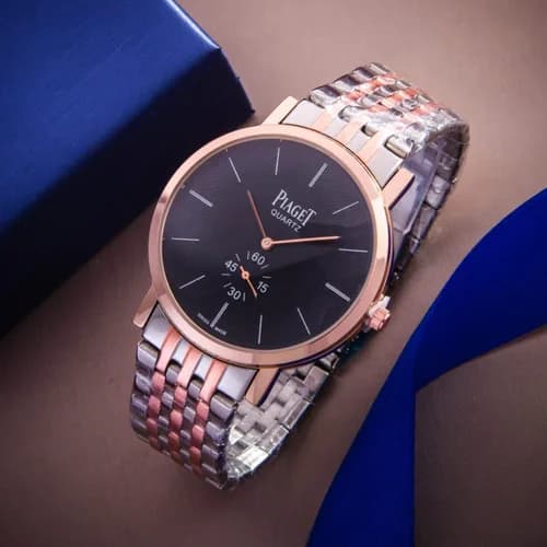 Montre Piaget Quartz bicolore en acier inoxydable