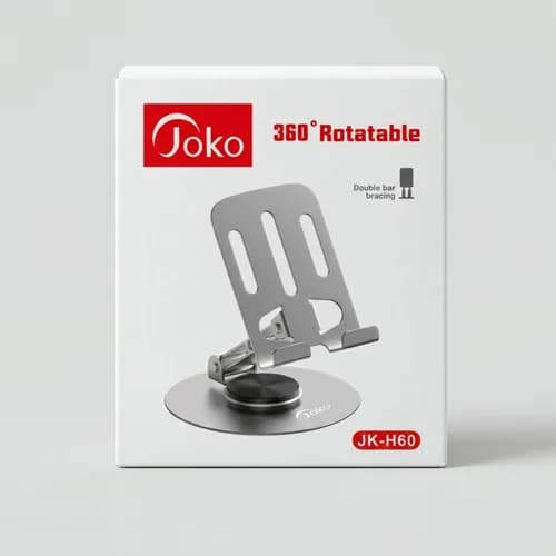Support de bureau pliable et rotatif pour téléphone Joko JK-H60